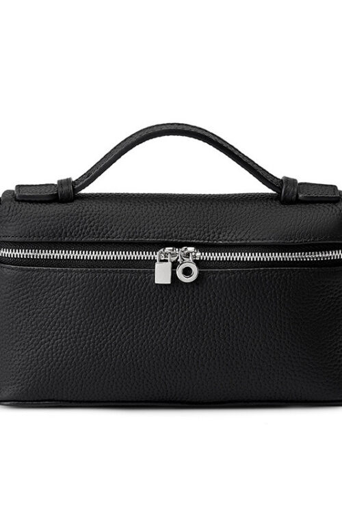 Sleek leather bag