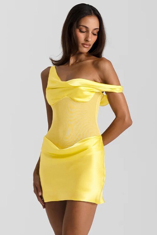 One-Shoulder Mini Dress