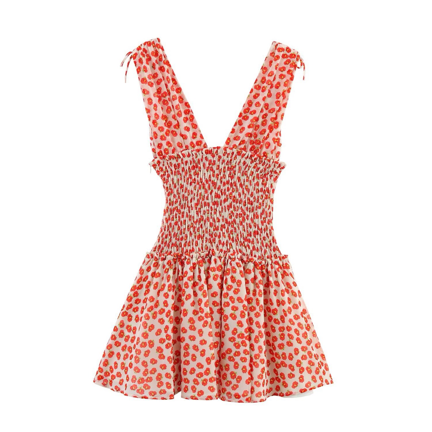 The Rosé Bloom Mini Dress - Image 7