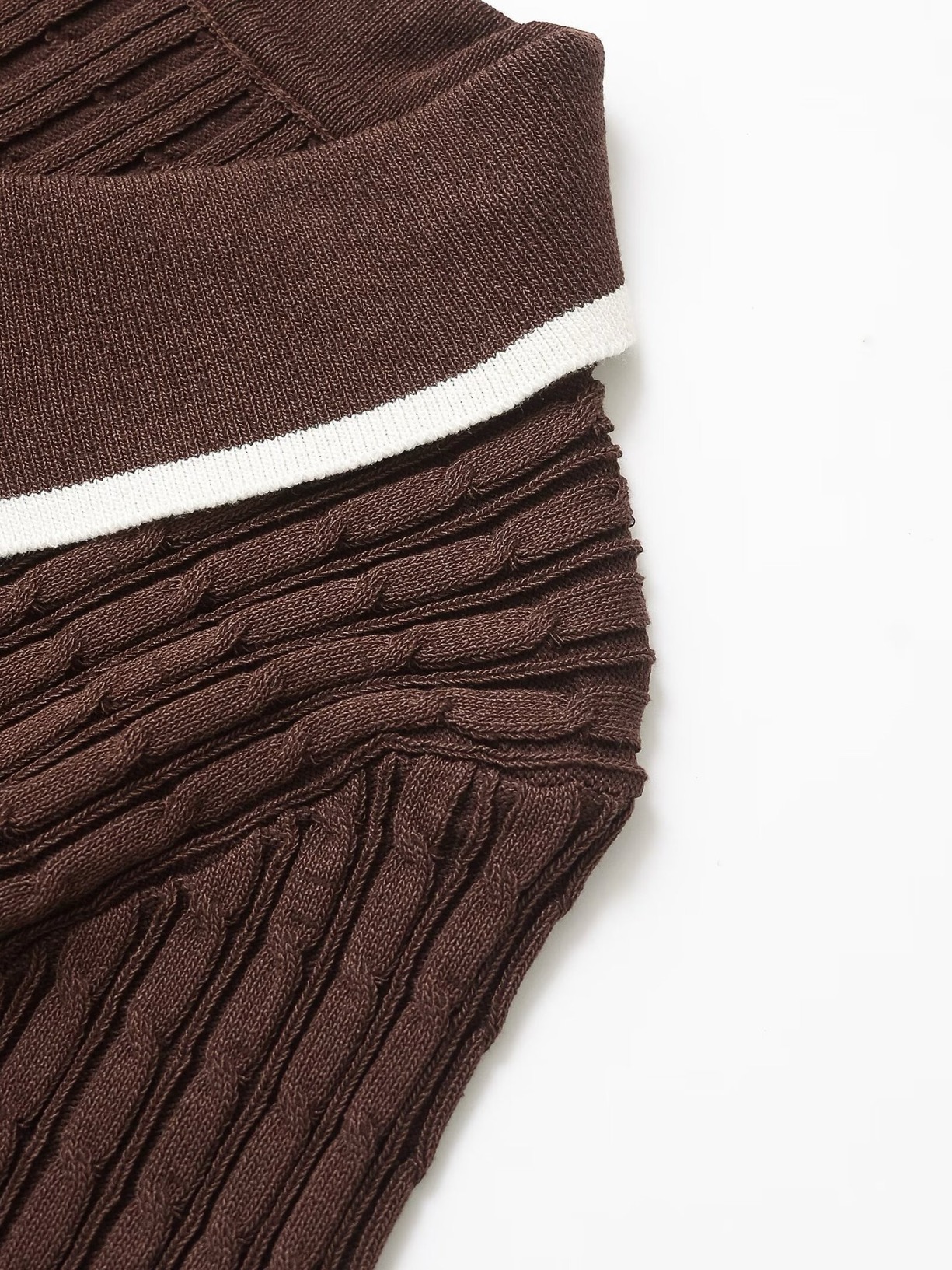 The Cocoa Polo Knit Dress - Image 5