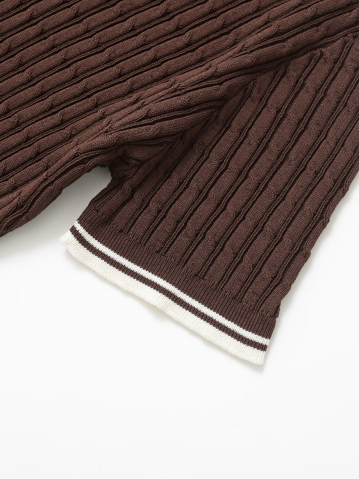 The Cocoa Polo Knit Dress - Image 6
