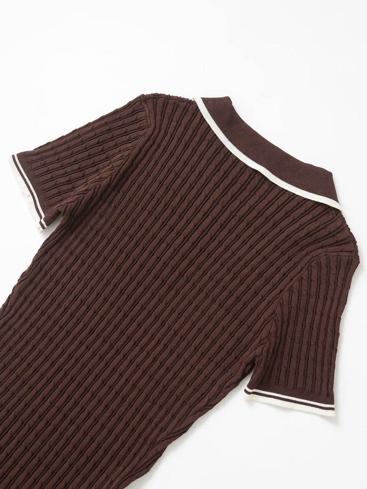 The Cocoa Polo Knit Dress - Image 7