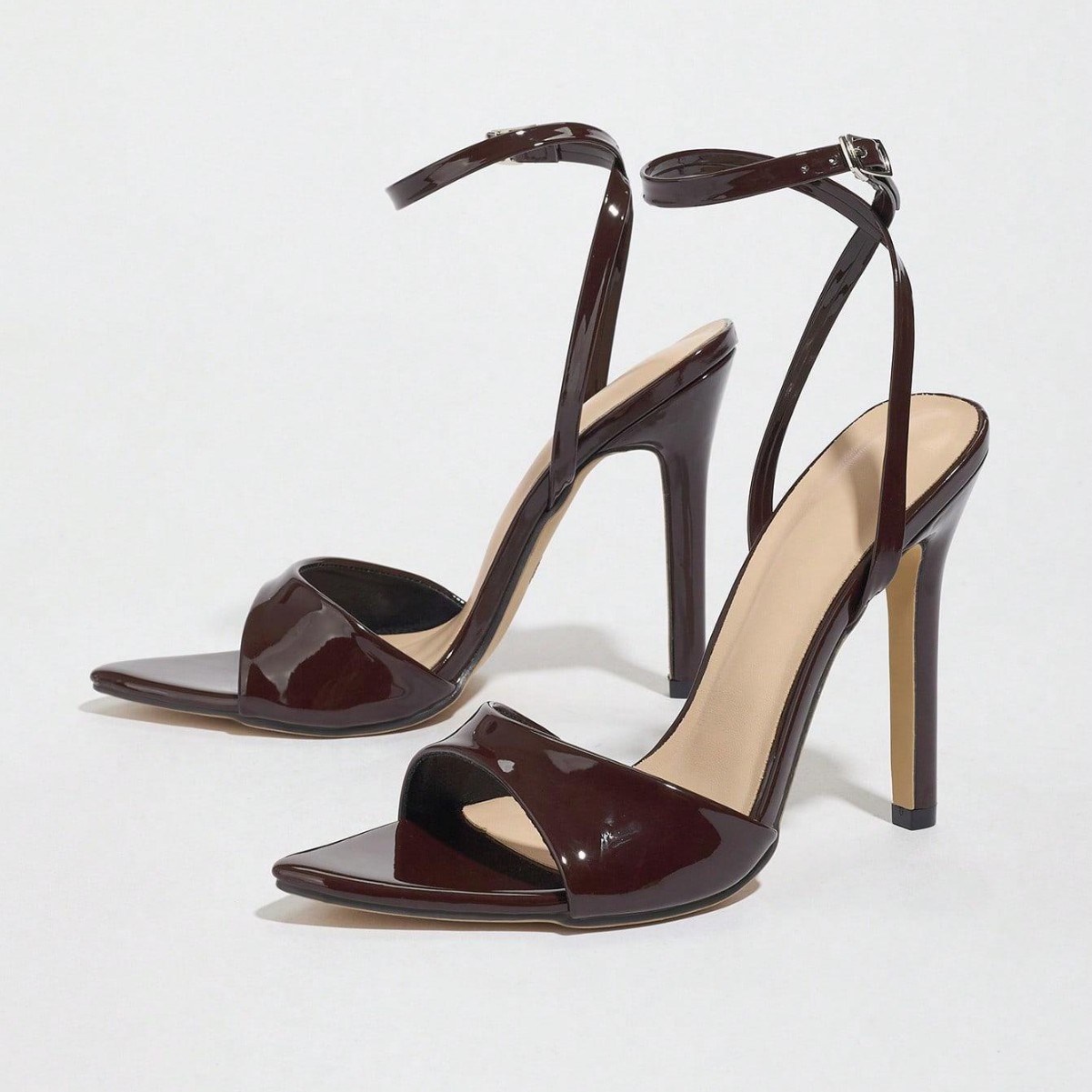 The Espresso Strappy Heels - Image 3